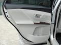 Light Gray 2011 Toyota Venza V6 Door Panel