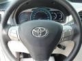2011 Toyota Venza Light Gray Interior Steering Wheel Photo