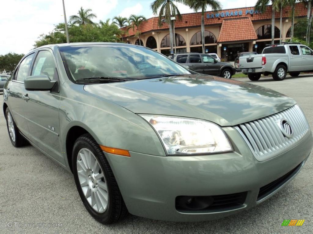 2008 Milan I4 Premier - Moss Green Metallic / Medium Light Stone photo #2
