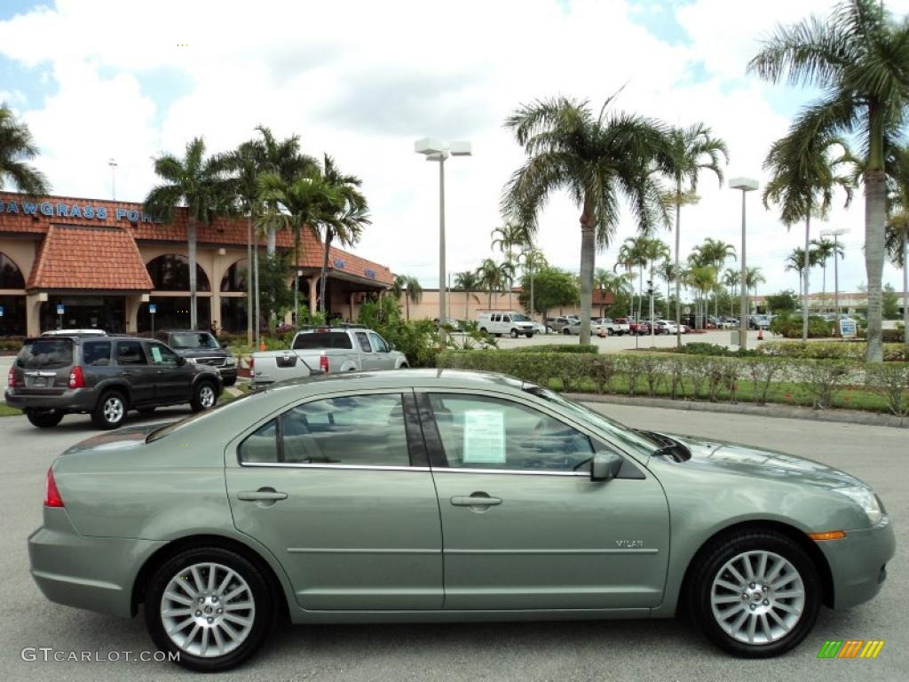 2008 Milan I4 Premier - Moss Green Metallic / Medium Light Stone photo #5