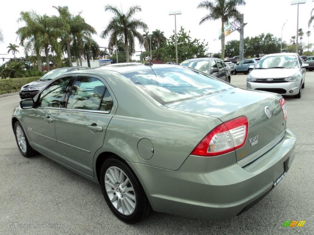 2008 Milan I4 Premier - Moss Green Metallic / Medium Light Stone photo #8