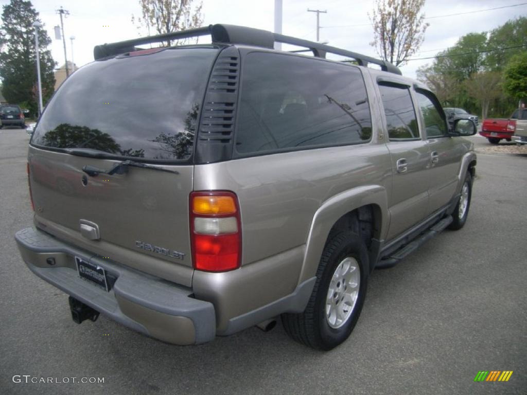 2003 Suburban 1500 Z71 4x4 - Light Pewter Metallic / Gray/Dark Charcoal photo #5