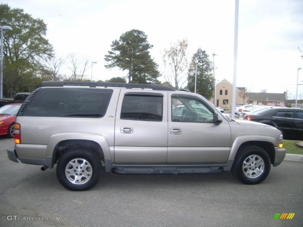 2003 Suburban 1500 Z71 4x4 - Light Pewter Metallic / Gray/Dark Charcoal photo #6