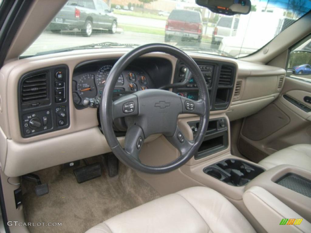 Gray/Dark Charcoal Interior 2003 Chevrolet Suburban 1500 Z71 4x4 Photo #48049802