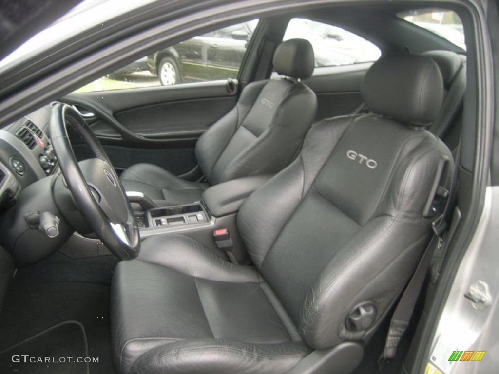 Black Interior 2006 Pontiac GTO Coupe Photo #48050819