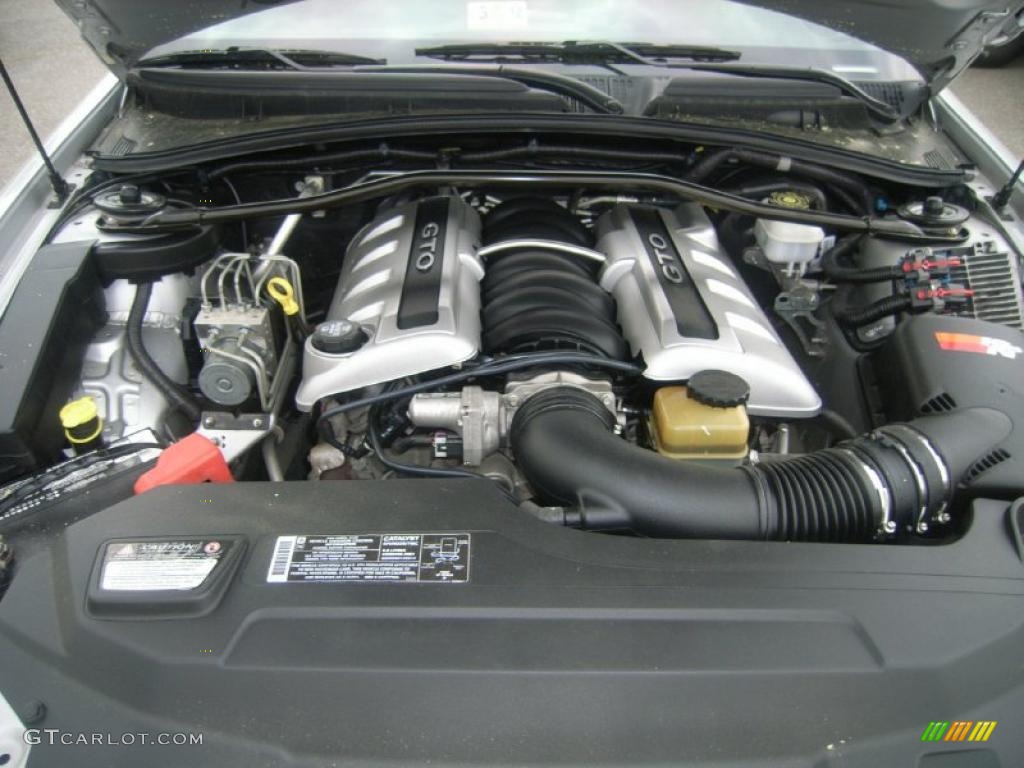 2006 Pontiac GTO Coupe 6.0 Liter OHV 16 Valve LS2 V8 Engine Photo #48050888