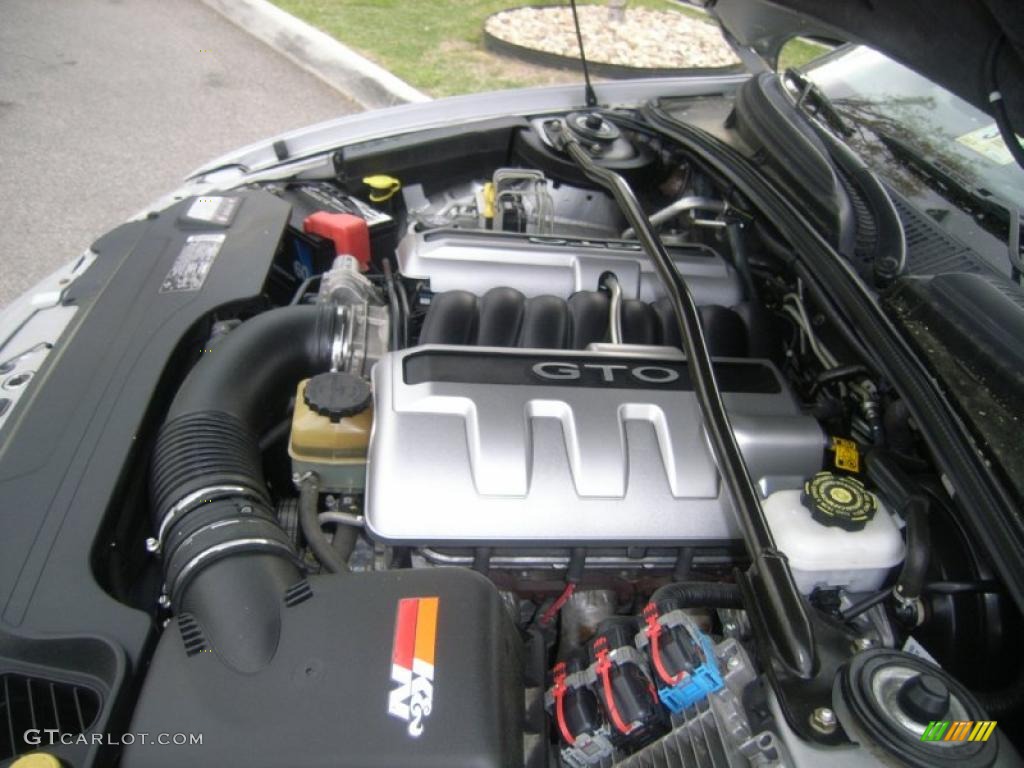 2006 Pontiac GTO Coupe 6.0 Liter OHV 16 Valve LS2 V8 Engine Photo #48050918