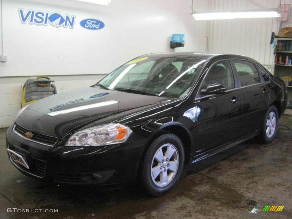 2010 Impala LT - Black / Ebony photo #1