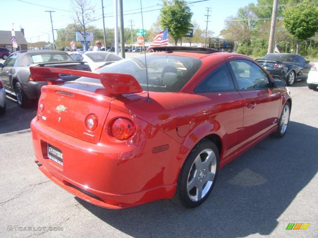 2007 Cobalt SS Supercharged Coupe - Victory Red / Ebony/Red photo #5
