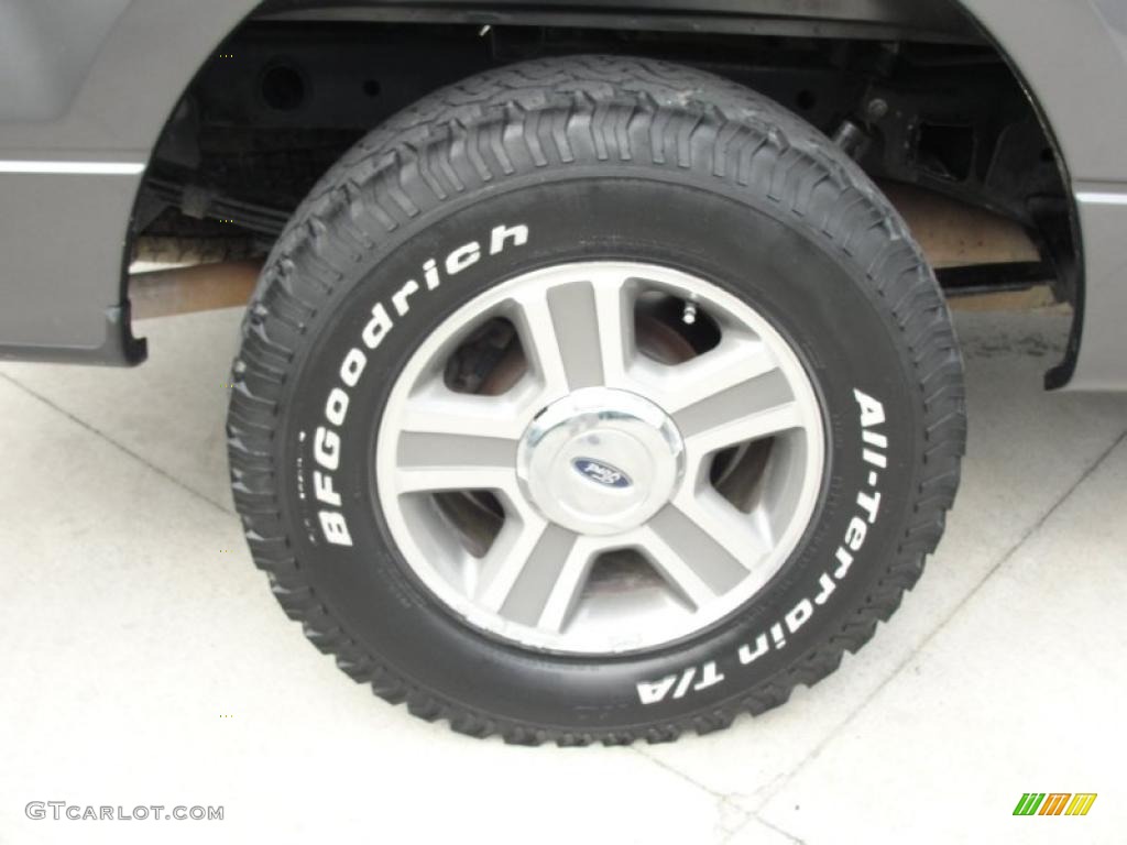 2005 F150 XLT SuperCrew - Dark Shadow Grey Metallic / Medium Flint/Dark Flint Grey photo #15