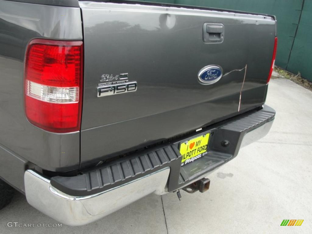 2005 F150 XLT SuperCrew - Dark Shadow Grey Metallic / Medium Flint/Dark Flint Grey photo #24