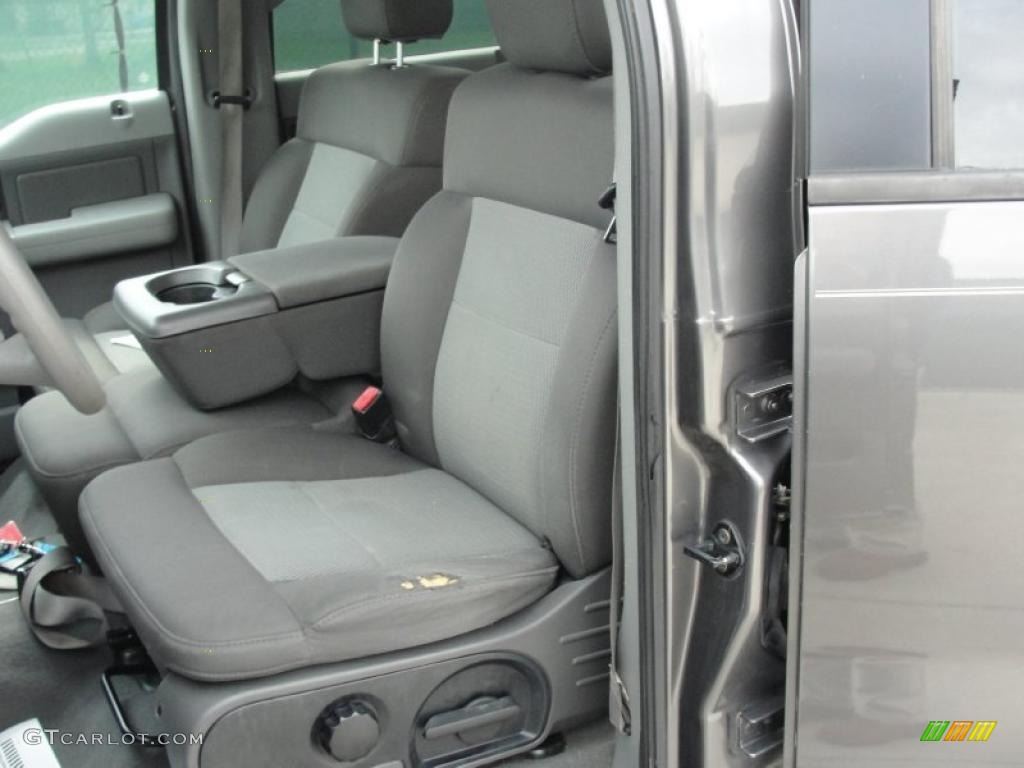 2005 F150 XLT SuperCrew - Dark Shadow Grey Metallic / Medium Flint/Dark Flint Grey photo #36