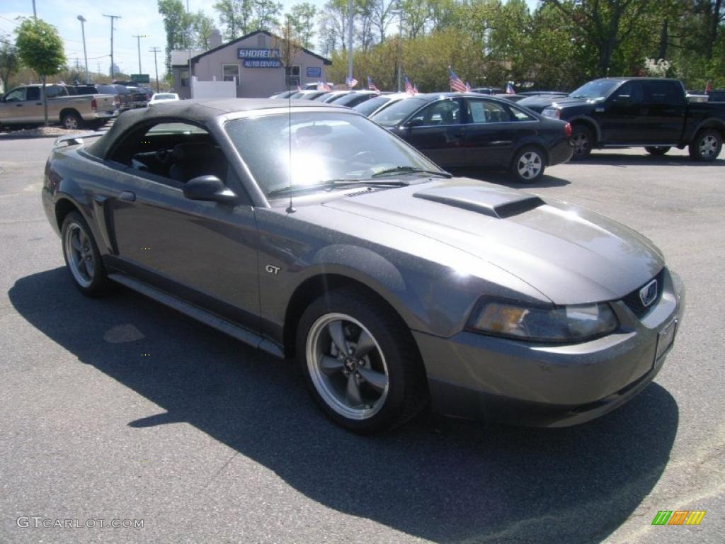 2003 Mustang GT Convertible - Dark Shadow Grey Metallic / Dark Charcoal photo #7