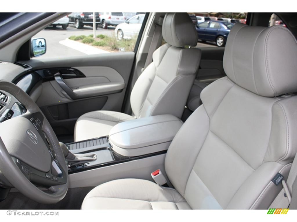 Taupe Interior 2009 Acura MDX Technology Photo #48051827