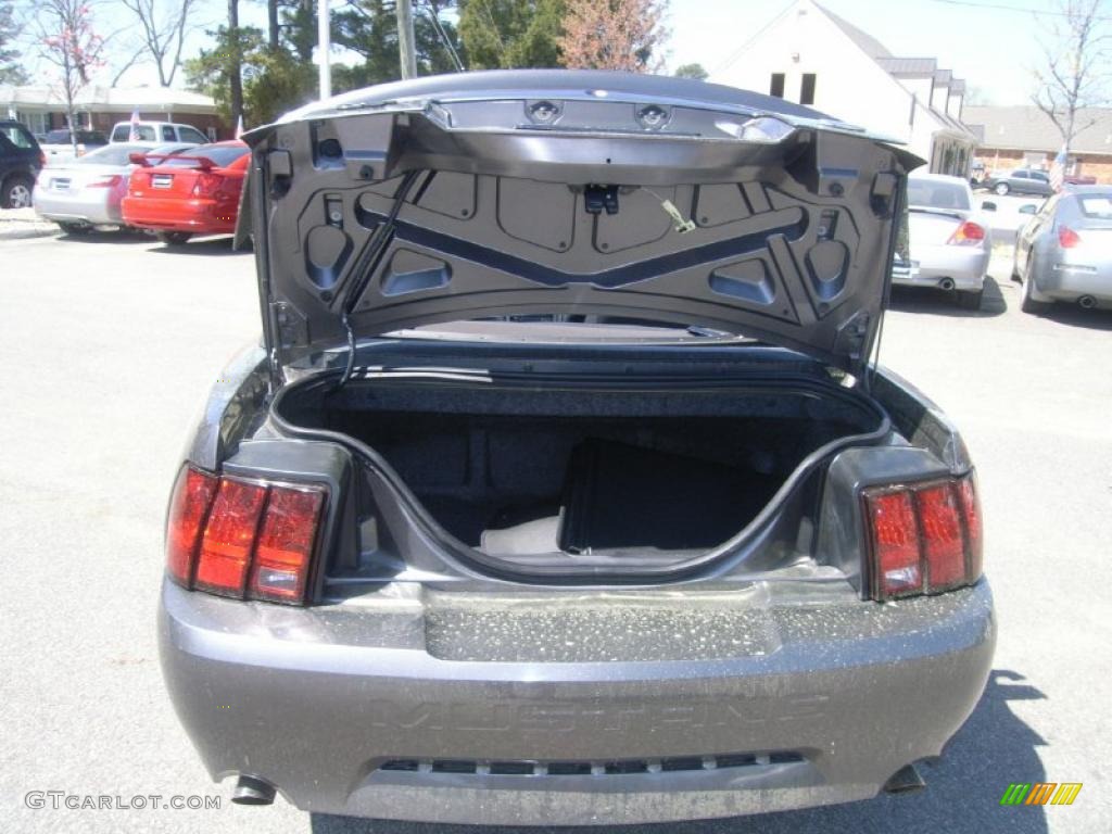 2003 Mustang GT Convertible - Dark Shadow Grey Metallic / Dark Charcoal photo #12