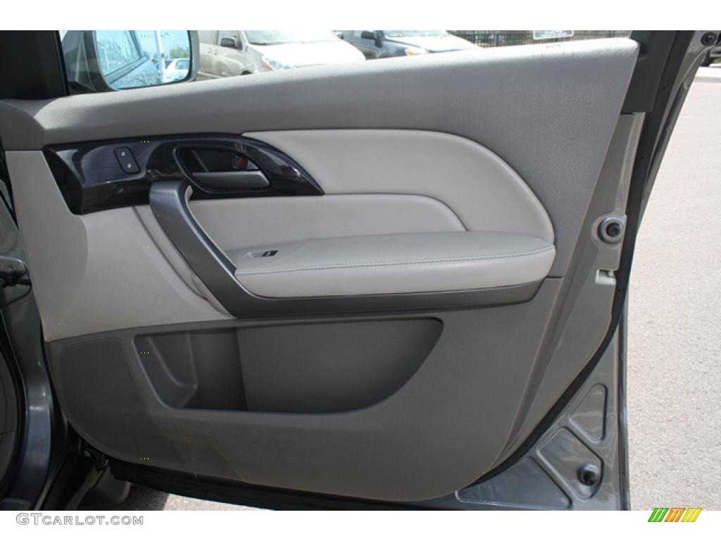2009 Acura MDX Technology Taupe Door Panel Photo #48051920