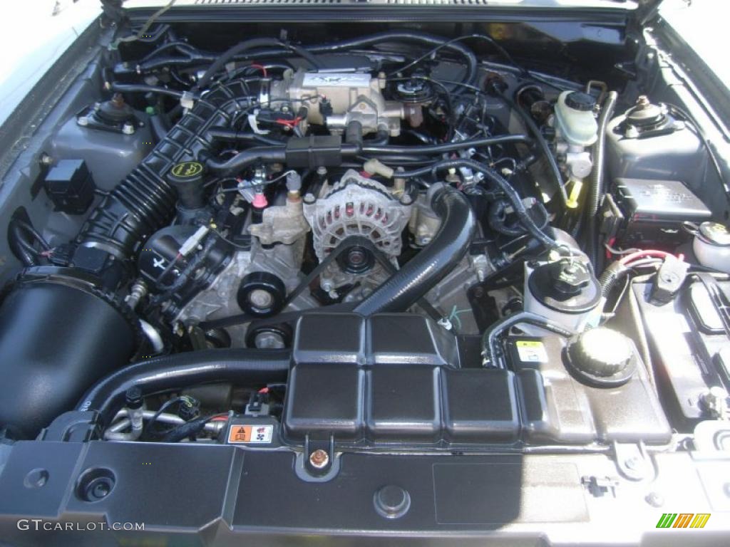 2003 Ford Mustang GT Convertible 4.6 Liter SOHC 16-Valve V8 Engine Photo #48051977