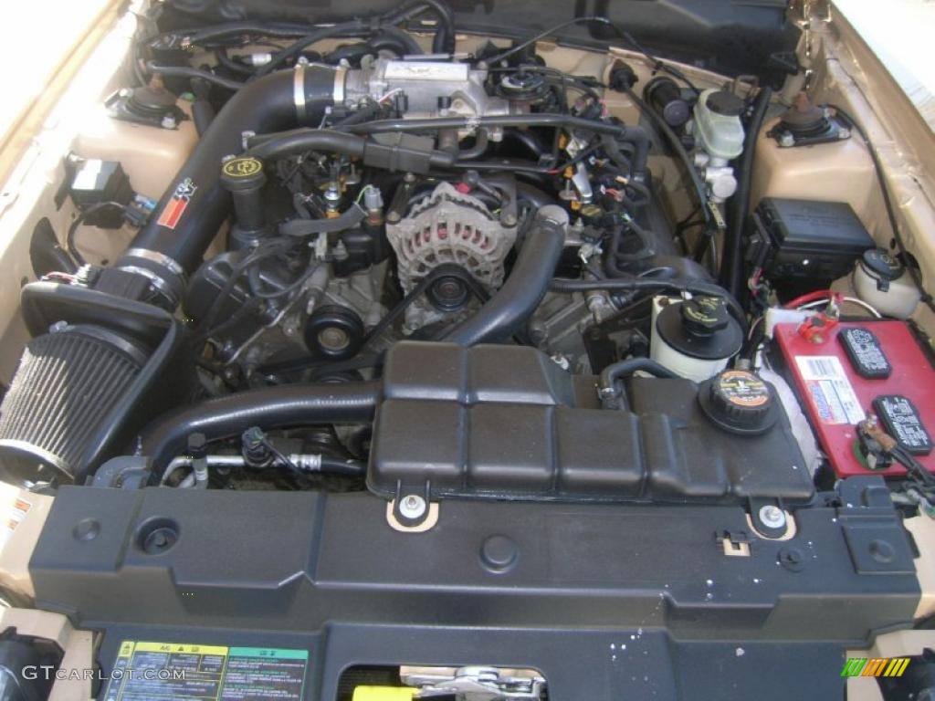 2000 Ford Mustang GT Coupe 4.6 Liter SOHC 16-Valve V8 Engine Photo #48052289