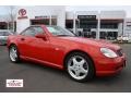 1999 Magma Red Mercedes-Benz SLK 230 Kompressor Roadster  photo #3