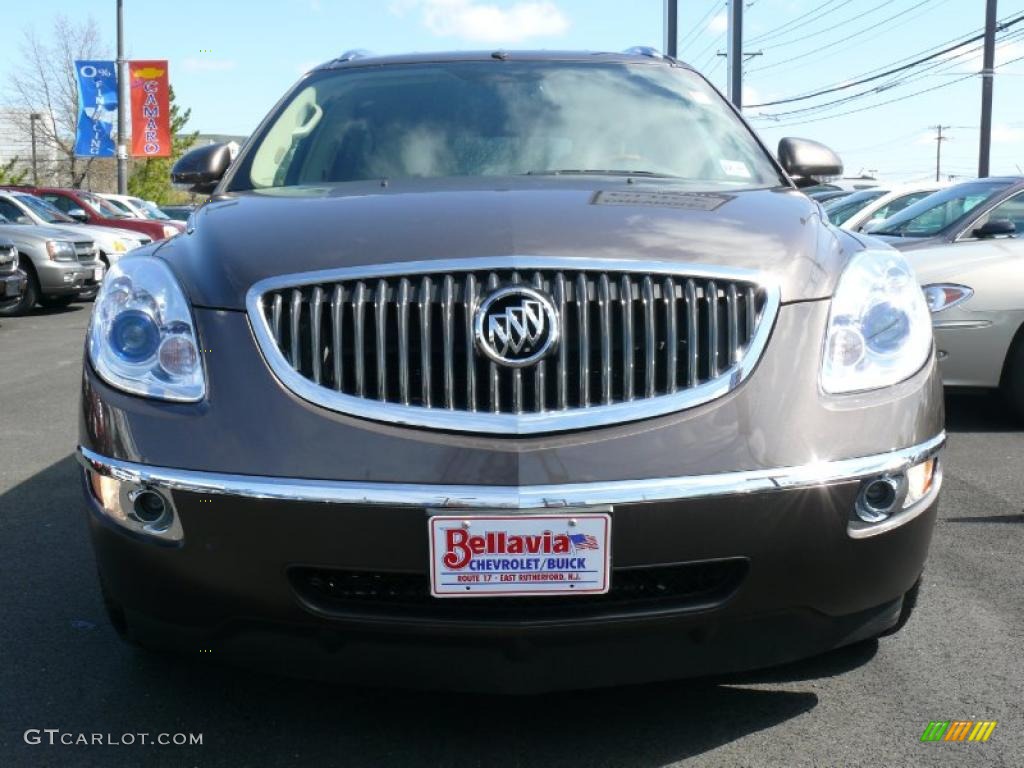 2008 Enclave CXL AWD - Cocoa Metallic / Cashmere/Cocoa photo #2