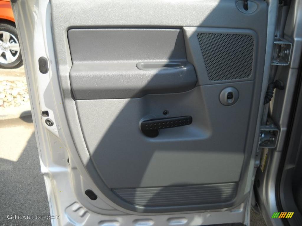 2008 Ram 2500 Big Horn Quad Cab 4x4 - Bright Silver Metallic / Medium Slate Gray photo #10