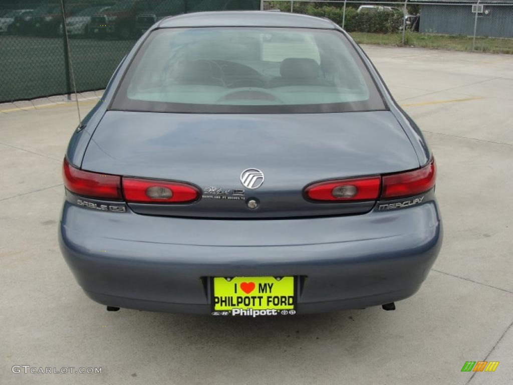 1999 Sable LS Sedan - Graphite Blue Metallic / Medium Graphite photo #4