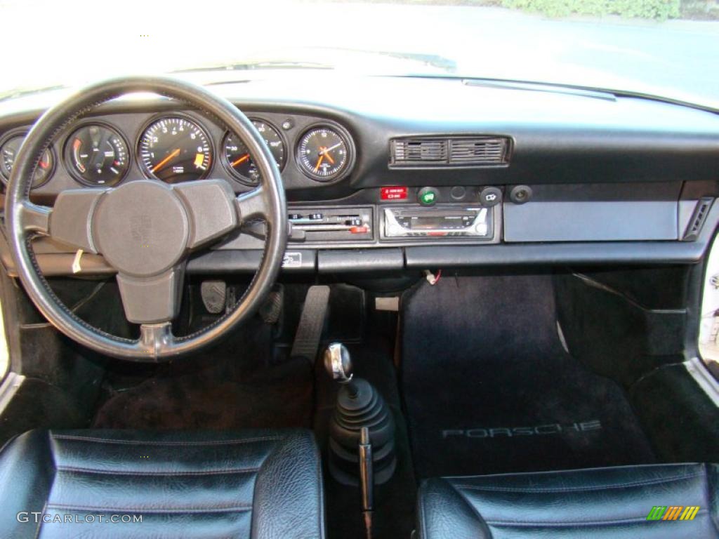 1978 Porsche 911 SC Coupe Black Dashboard Photo #48054080