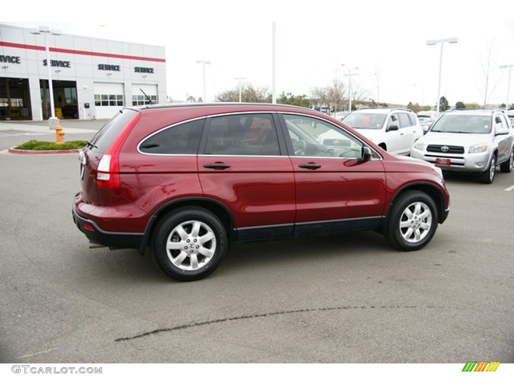 2008 CR-V EX 4WD - Tango Red Pearl / Gray photo #2