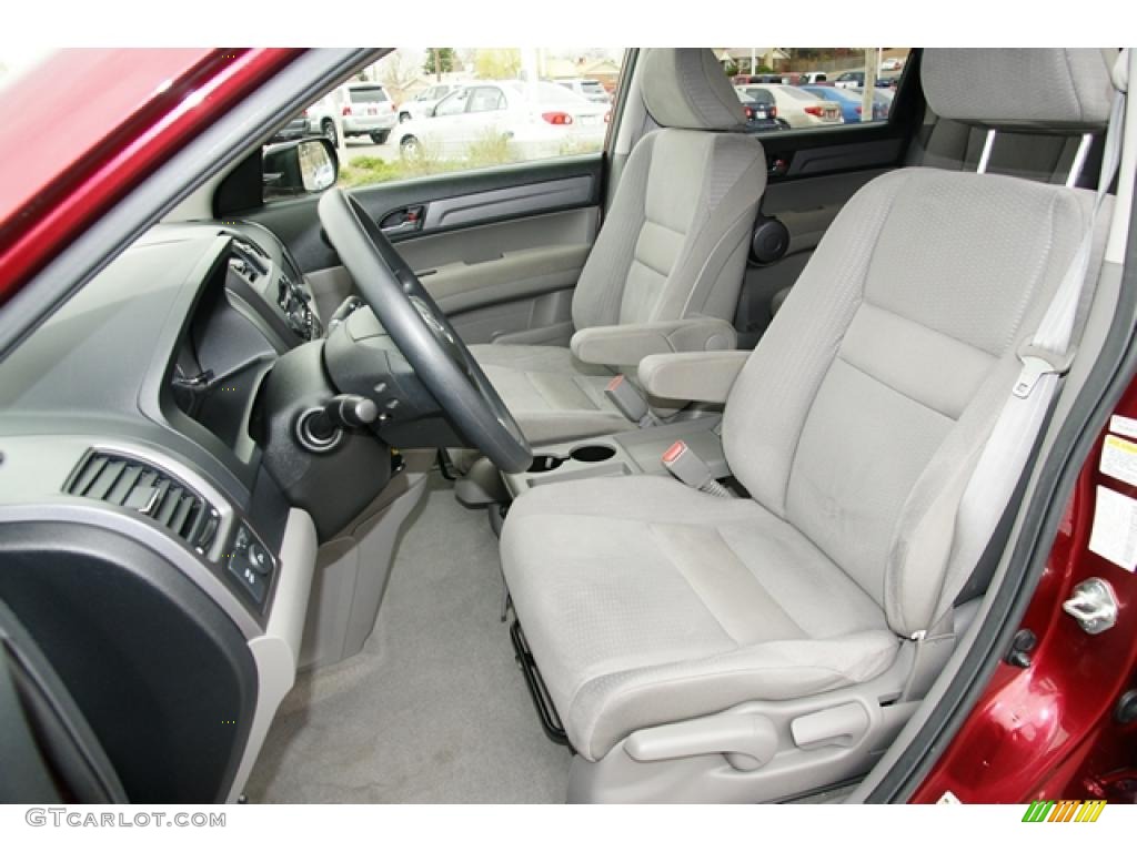 2008 CR-V EX 4WD - Tango Red Pearl / Gray photo #9