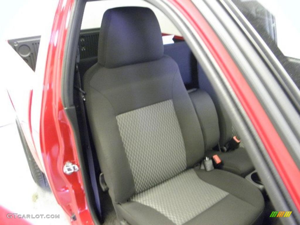 Ebony Interior 2011 Chevrolet Colorado Work Truck Regular Cab Photo #48054506