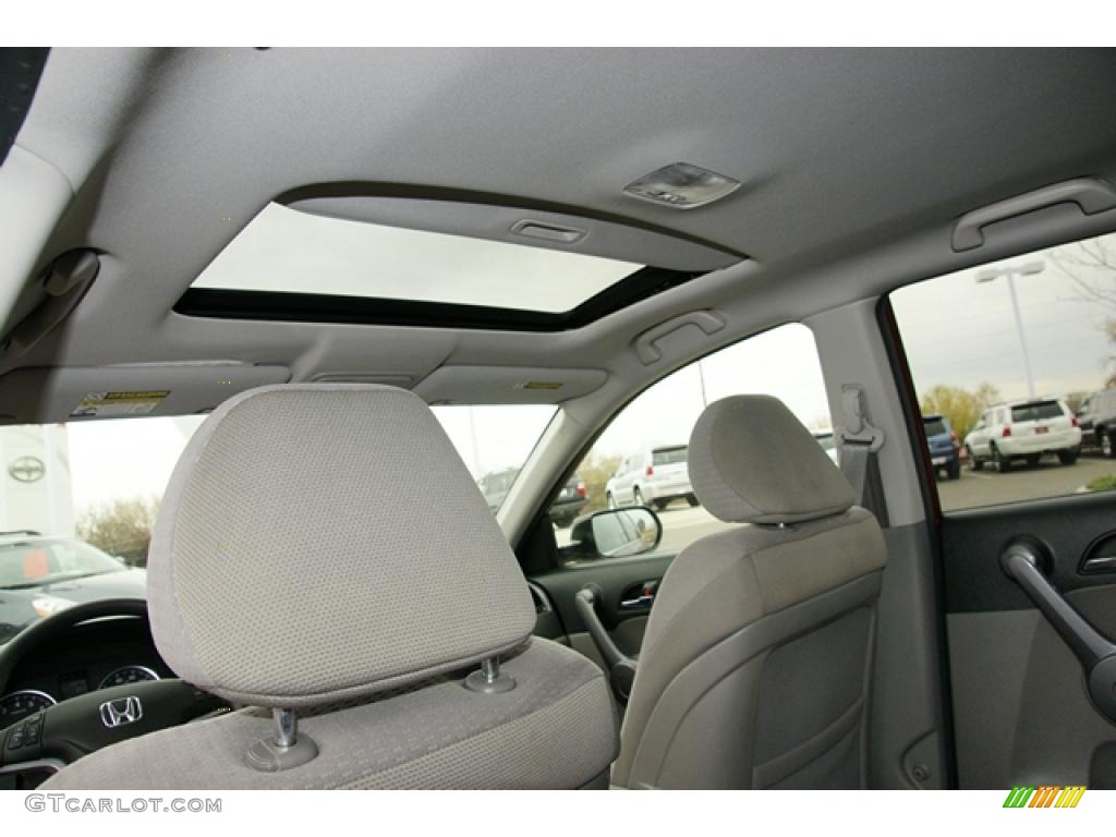 2008 CR-V EX 4WD - Tango Red Pearl / Gray photo #13