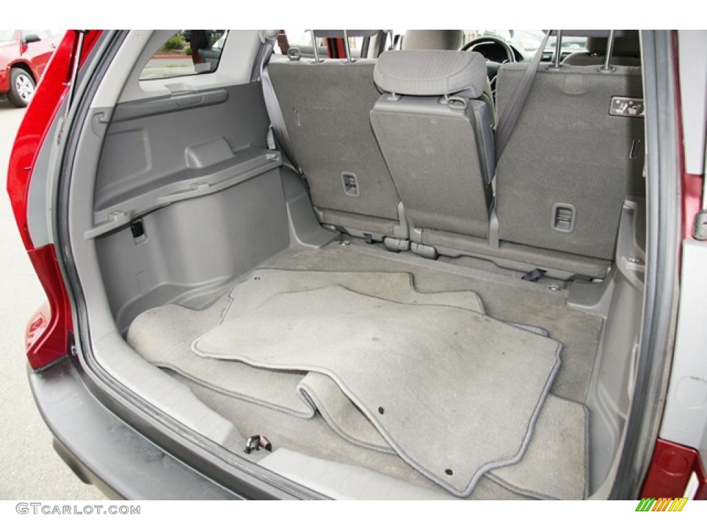 2008 CR-V EX 4WD - Tango Red Pearl / Gray photo #15