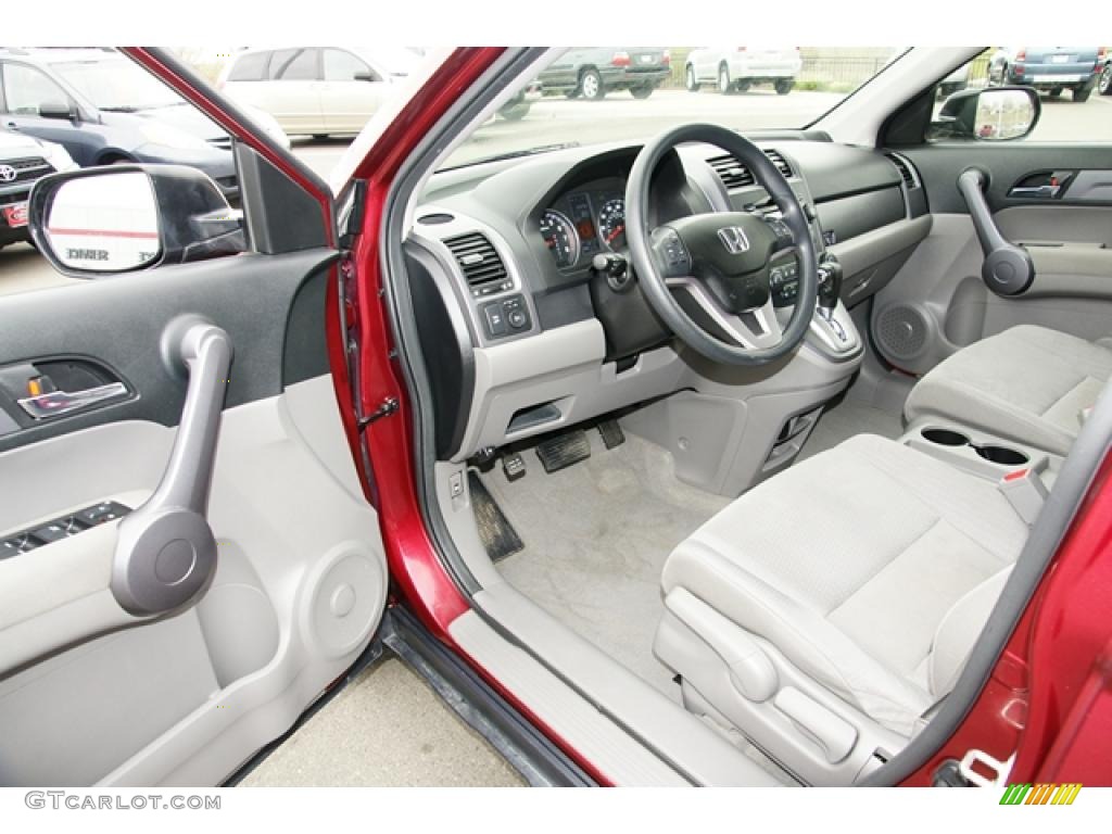 2008 CR-V EX 4WD - Tango Red Pearl / Gray photo #19