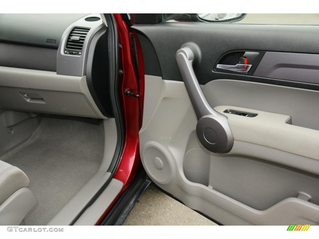 2008 CR-V EX 4WD - Tango Red Pearl / Gray photo #22