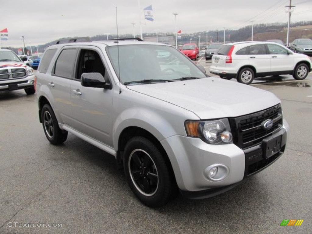 Ingot Silver Metallic 2010 Ford Escape XLT V6 Sport Package 4WD Exterior Photo #48054689