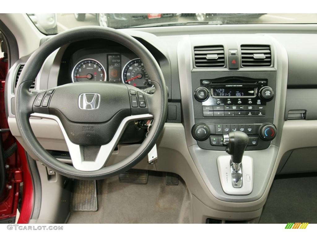 2008 CR-V EX 4WD - Tango Red Pearl / Gray photo #26