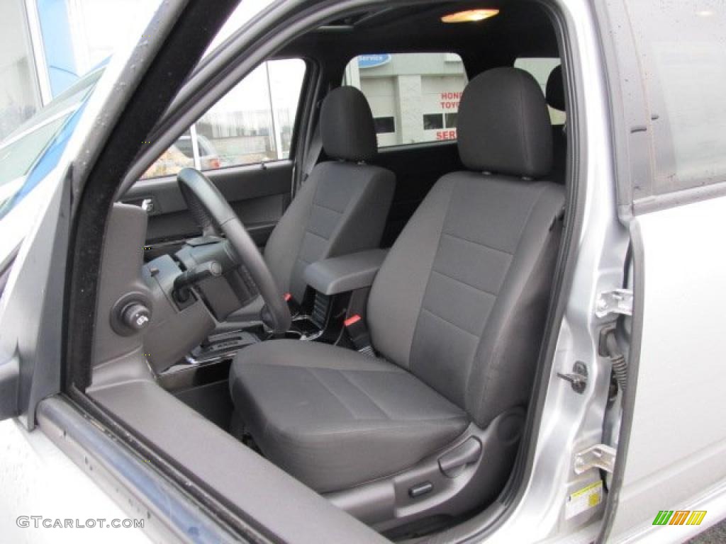 Charcoal Black Interior 2010 Ford Escape XLT V6 Sport Package 4WD Photo #48054749