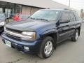 2003 Indigo Blue Metallic Chevrolet TrailBlazer LS 4x4  photo #1