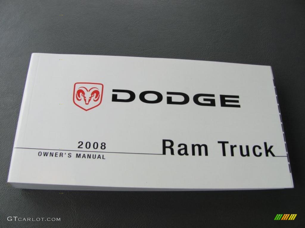 2008 Ram 3500 Laramie Quad Cab 4x4 Dually - Patriot Blue Pearl / Medium Slate Gray photo #4