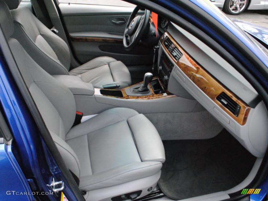 2007 3 Series 328i Sedan - Montego Blue Metallic / Grey photo #5