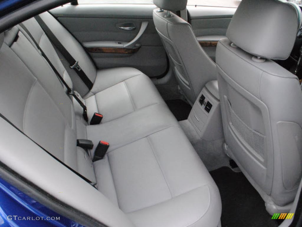 2007 3 Series 328i Sedan - Montego Blue Metallic / Grey photo #7