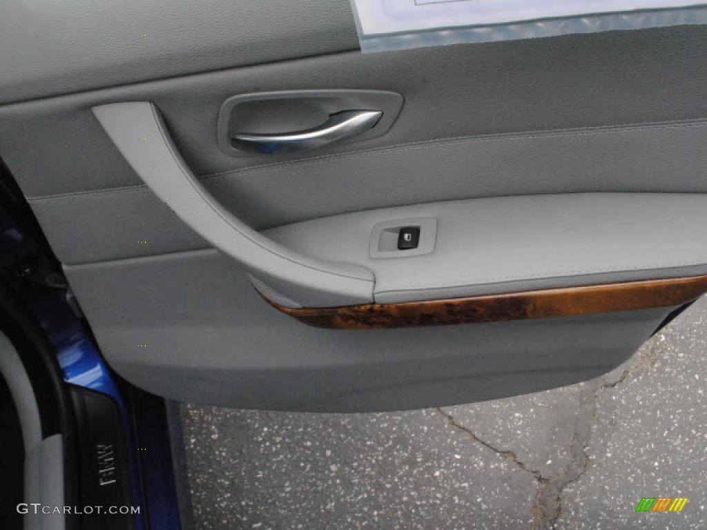 2007 3 Series 328i Sedan - Montego Blue Metallic / Grey photo #8
