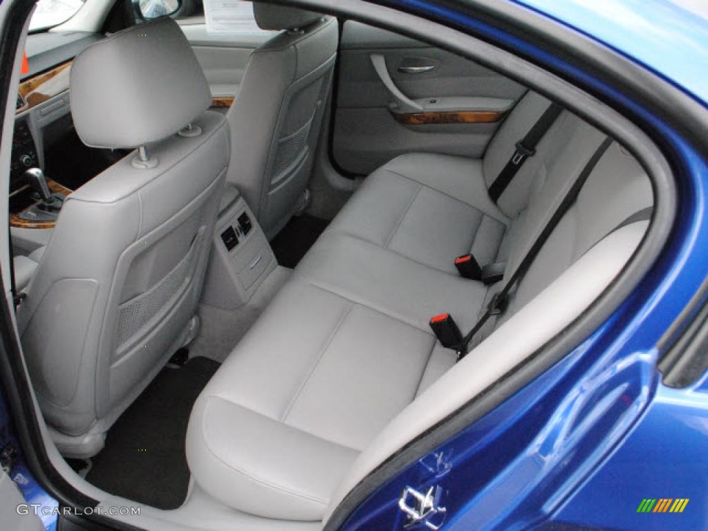 2007 3 Series 328i Sedan - Montego Blue Metallic / Grey photo #14