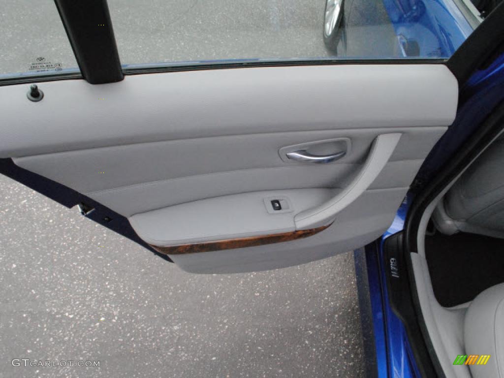 2007 3 Series 328i Sedan - Montego Blue Metallic / Grey photo #15