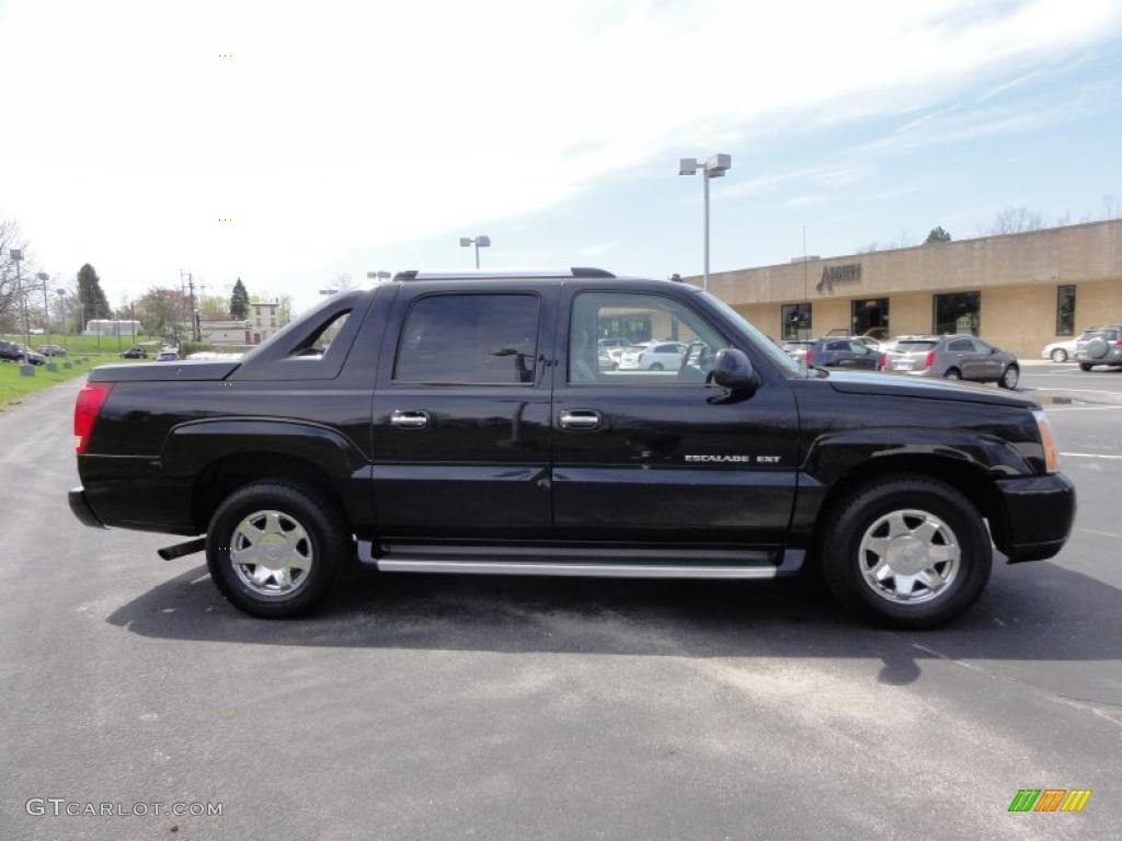 Sable Black 2003 Cadillac Escalade EXT AWD Exterior Photo #48055679