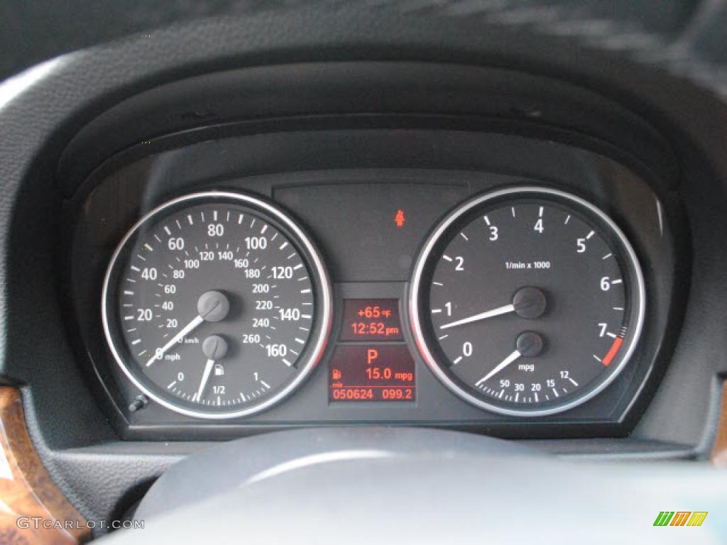 2007 3 Series 328i Sedan - Montego Blue Metallic / Grey photo #20