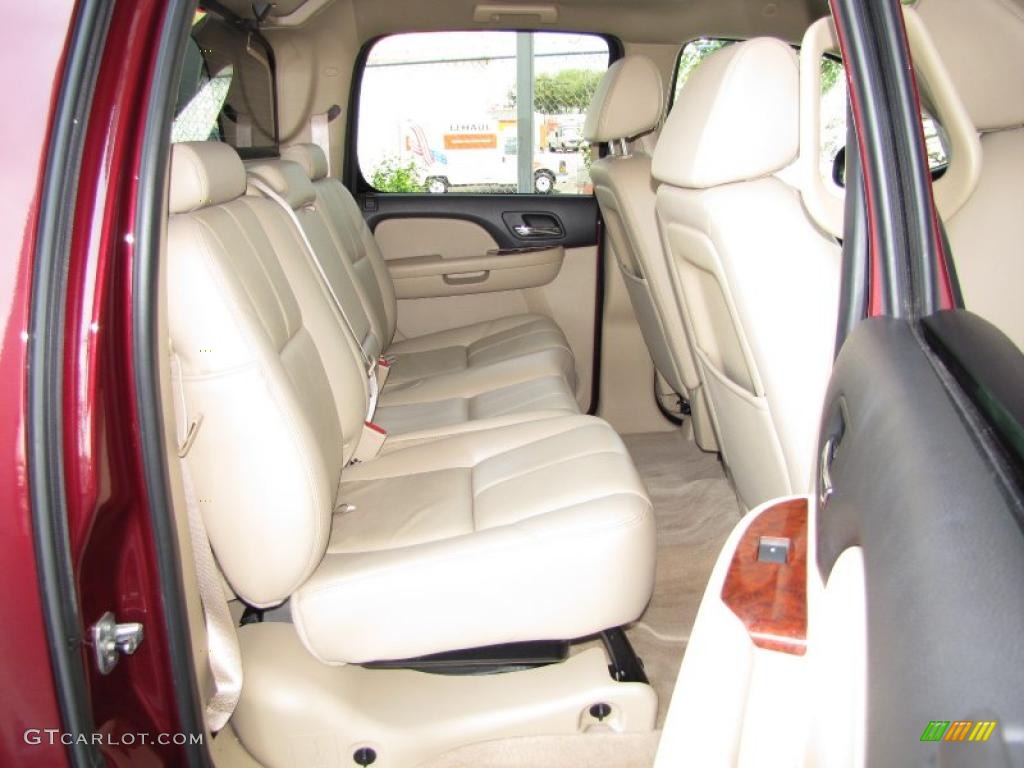 Ebony/Light Cashmere Interior 2008 Chevrolet Avalanche LTZ 4x4 Photo #48055932