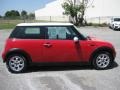 2003 Chili Red Mini Cooper Hardtop  photo #11