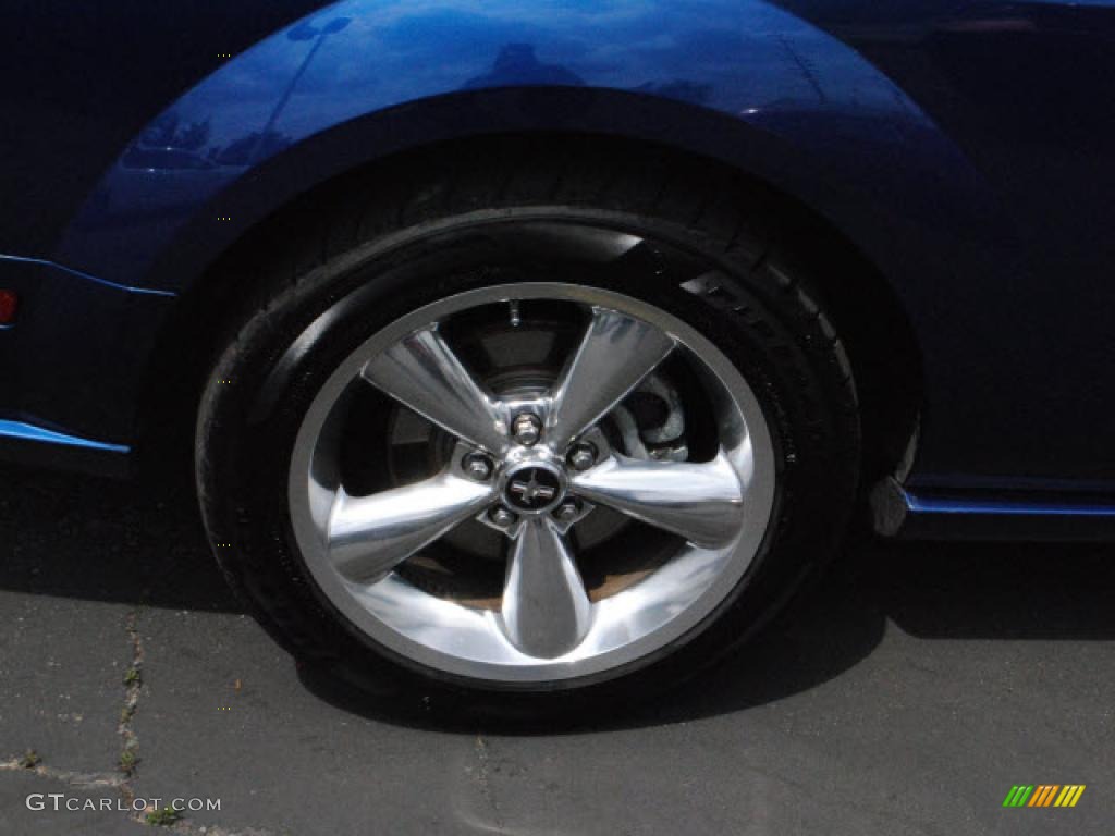 2006 Mustang GT Premium Coupe - Vista Blue Metallic / Black photo #5