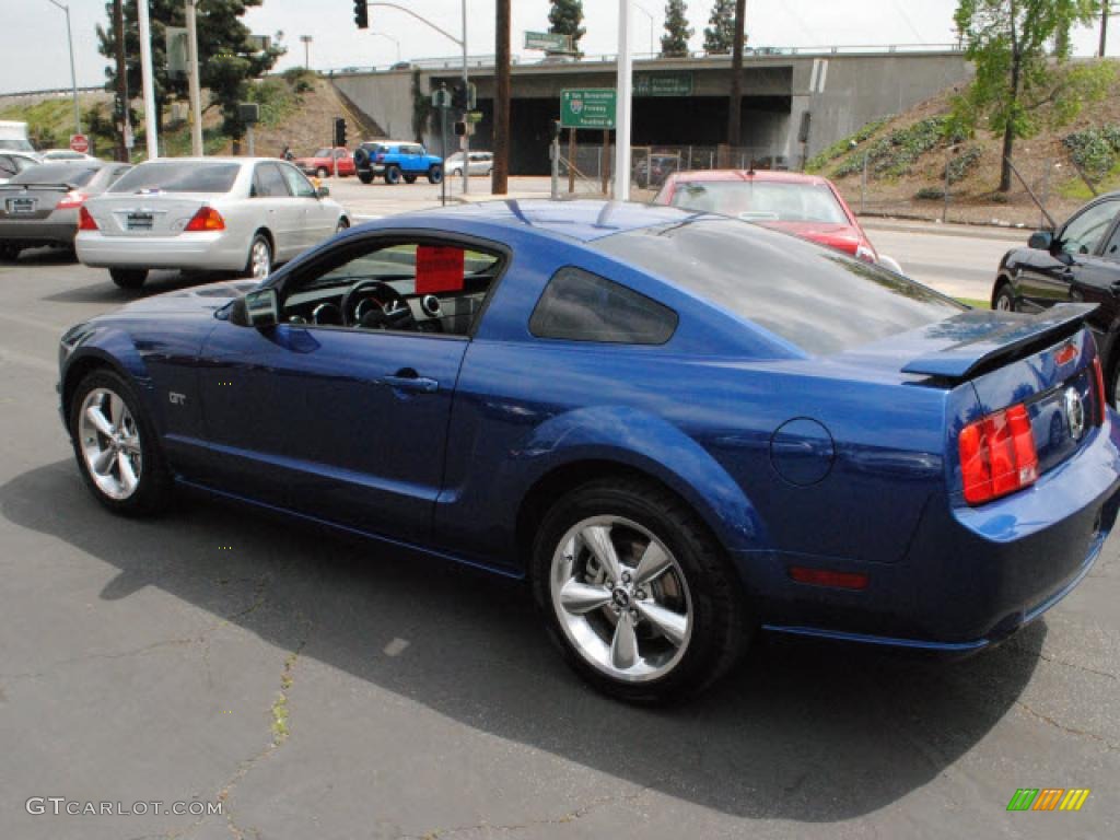 2006 Mustang GT Premium Coupe - Vista Blue Metallic / Black photo #8